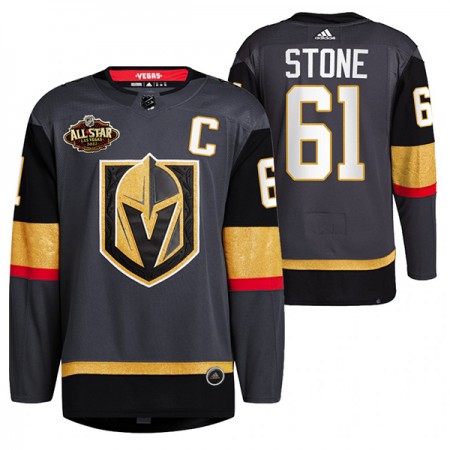 Camisola Vegas Golden Knights Mark Stone 61 2022 NHL All-Star Preto Authentic - Homem